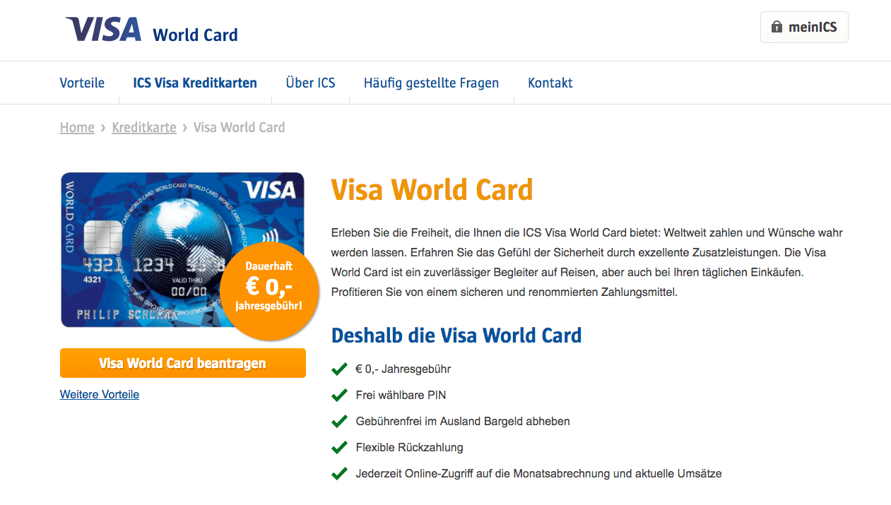 ICS VISA World