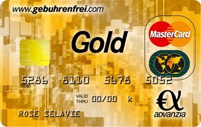 Gebührenfrei MasterCard Gold