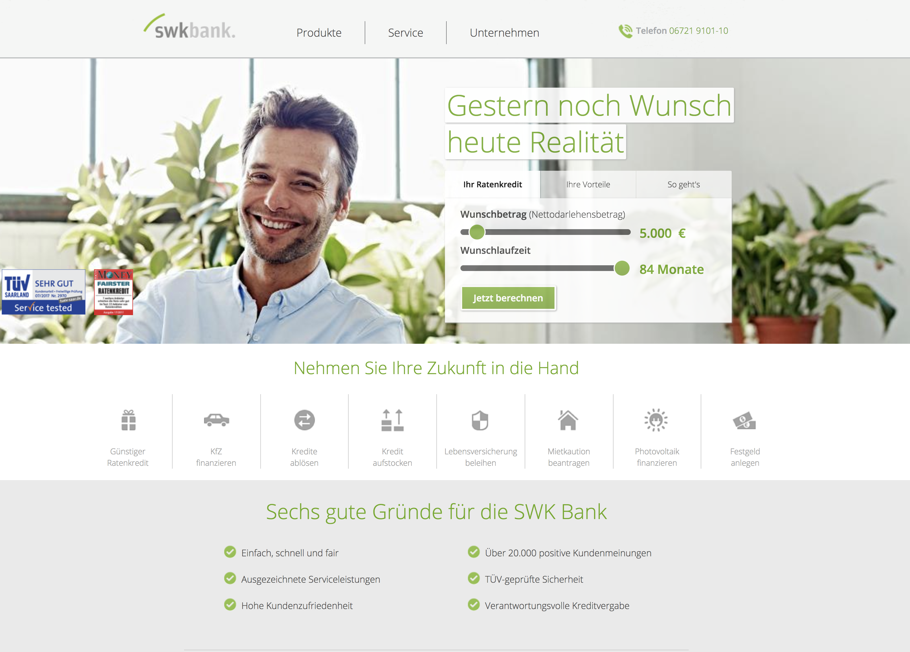 Swk Bank Direktbank Fur Kredite Und Festgeld